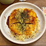 広島風お好み焼き くらわんか - 普通のそば入りくらわんか焼
