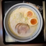 そば処 為治郎 - ■鶏そば(ラーメン) 西尾八ツ橋付き ￥1.100