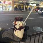 21時にアイス - 料理写真:チョコクッキー