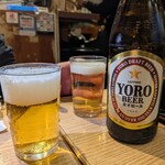 養老乃瀧 - ドリンク写真:サッポロ養老ビールでかんぱ〜い