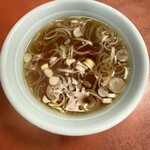 千里飯店 - スープ