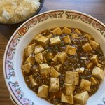 餃子の王将 - 料理写真:麻婆豆腐 ライス大