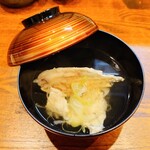 酒場ダイニング芳〜HANA〜 - 『本日の一杯・アラのすまし汁』①