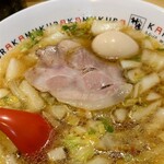 どうとんぼり神座 - 煮玉子ラーメン 980円