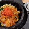 とんかつ三丁目 - 明太子石焼きビビンバ