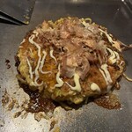 吉祥寺ぱすたかん - ミックスモダン焼き完成形