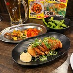 大分からあげと鉄板焼 勝男 - 料理写真:炙り鶏叉焼