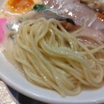 麺家 たけ田 - 麺の感じ