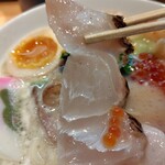 麺家 たけ田 - 真鯛刺し