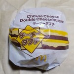 マクドナルド - 料理写真:チーズチーズダブルチーズバーガー