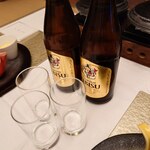 食べるお宿 浜の湯 - エビスビールで乾杯！