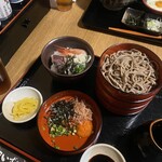 鯖しゃぶと炙り焼き奥いずも - 