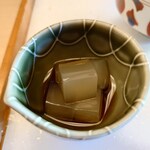 食べるお宿 浜の湯 - 黒みつ味のところてん