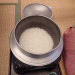 食べるお宿 浜の湯 - 羽釜炊きご飯