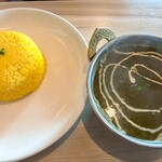 カトリ・キッチン - ほうれん草キーマセット　ライス