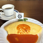 アート喫茶 フライ - オムライス1100円