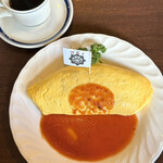 アート喫茶 フライ - オムライス1100円