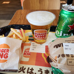 バーガーキング - ダブルワッパーチーズセット～☆