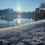 一体感 - 不忍池も雪化粧