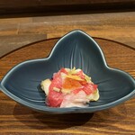 マリティーム - 鮑と蕪の酢の物