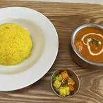 ダルバール - 相方の「ベジタブルカレー（辛さ2）」はライスで…