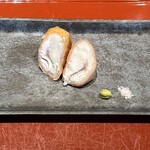 温石 - 〈揚げ物〉ホウボウと蓮根の包み揚げ