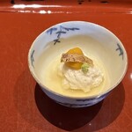 温石 - 〈先付〉山芋の薯蕷蒸し