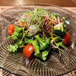 トラットリア・ラ・カパンナ - 採れたて野菜のミックスサラダ