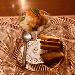 トラットリア・ラ・カパンナ - 甘海老と帆立のタルタル