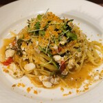 トラットリア・ラ・カパンナ - 白身魚のラグソースパスタ