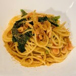 トラットリア・ラ・カパンナ - 桜海老と菜の花とカラスミのパスタ