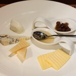 トラットリア・ラ・カパンナ - チーズ盛合せ