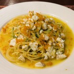 トラットリア・ラ・カパンナ - 白身魚とズッキーニのラグーソース