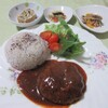 カフェ あぷりこっと  - ハンバーグ900円
