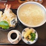 うどん豊前屋 官べえ - 天釜うどん