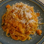 ジューダバレリーノ - ﾚﾀｽ菜とｽﾞｯｷｰﾆのｻｰﾓﾝのﾄﾏﾄｸﾘｰﾑ