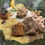 間借りカレー シモカワスパイス - ２皿目：創作Ver.