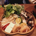 にほんしゅ酒場 むく - 鍋の野菜