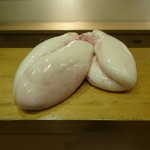 白子。この大きさは規格外です…！