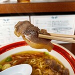 仙台中華そば 銘店嘉一 - 親鶏チャーシュー