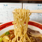 仙台中華そば 銘店嘉一 - 麵リフト