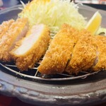 かつ榮 - 絶品のロースカツ！これで150g！