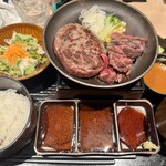 とろけるハンバーグ 福よし - 