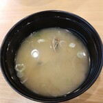 河童壽司 盛岡北山店 - あさりの味噌汁