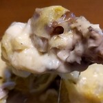 ラチュレ - 猪ベーコン・白菜・チーズ・茸のオーヴン焼き（自作）