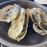 いかだ荘 山上 - 焼き牡蠣