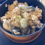いかだ荘 山上 - 牡蠣ごはん