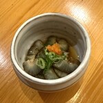 いざかや しん - 青ナマコ酢です(o^^o)
