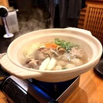 いざかや しん - 塩ちゃんこ鍋も初オーダーのお料理でしたが、寒夜には最高の逸品でした！！(o^^o)