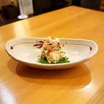 いざかや しん - いぶりがっこ入りポテトサラダは初めて作って頂きましたm(_ _)m